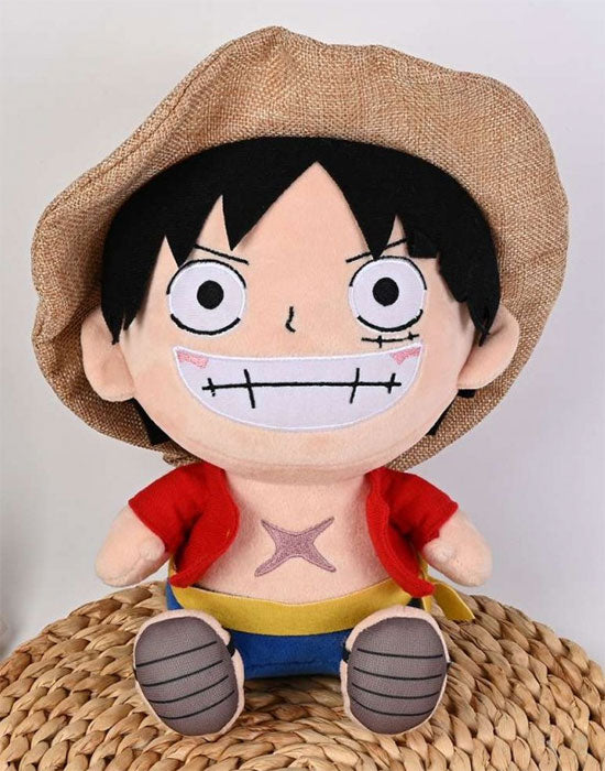 Peluche One Piece Monkey D.Luffy V2 20cm