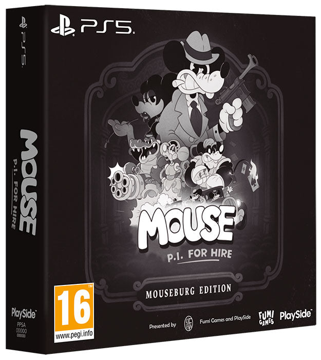 MOUSE P.I. For Hire Mouseburg Edition