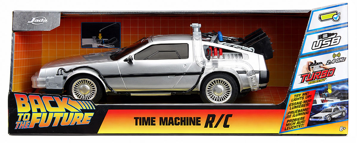 JADA Back to the Future Time Machine RC Scala 1:16