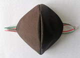 Mascherine Cotone/Pol.(NO DPI) Brown 5pz