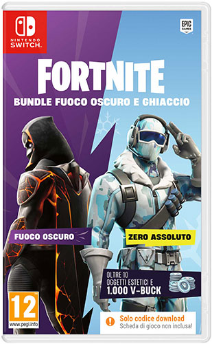 Fortnite Bundle Fuoco Oscuro e Ghiaccio (CIAB)