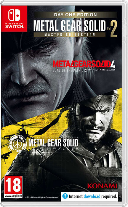 Metal Gear Solid Master Collection Volume 2 Day One Edition