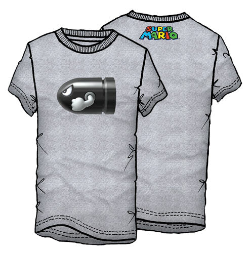 T-Shirt Super Mario Proiettile XXL