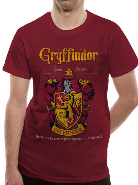 T-Shirt Harry Potter-Grif. Quidditch-L
