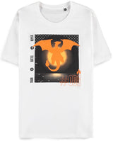 T-Shirt Pokemon Charizard Train Battle Repeat Uomo XXL