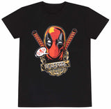 T-Shirt Marvel Deadpool Gangsta L
