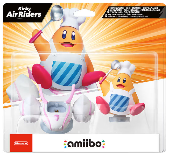 Amiibo Kirby Air Riders Chef Kawasaki e Hop Star