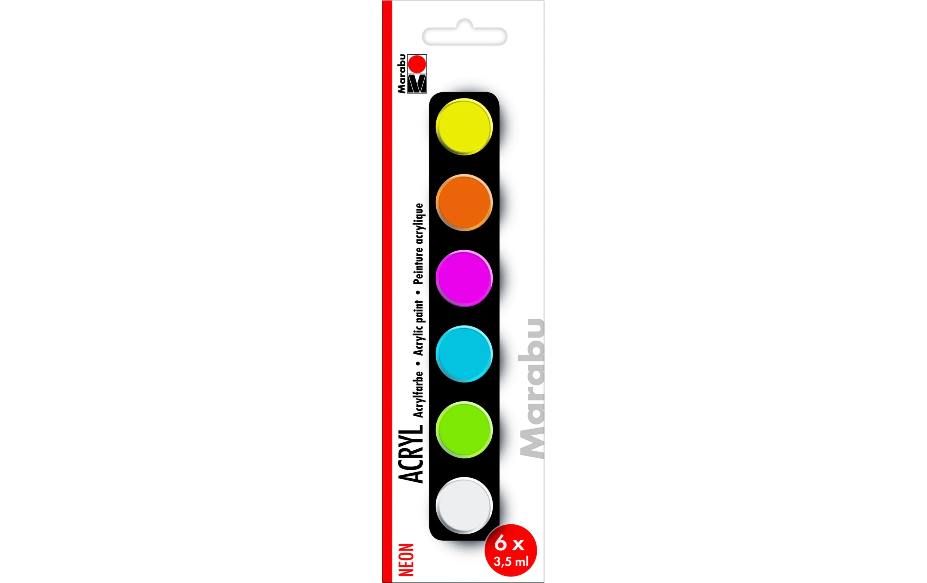 Marabu Acrylfarbe Set Neon