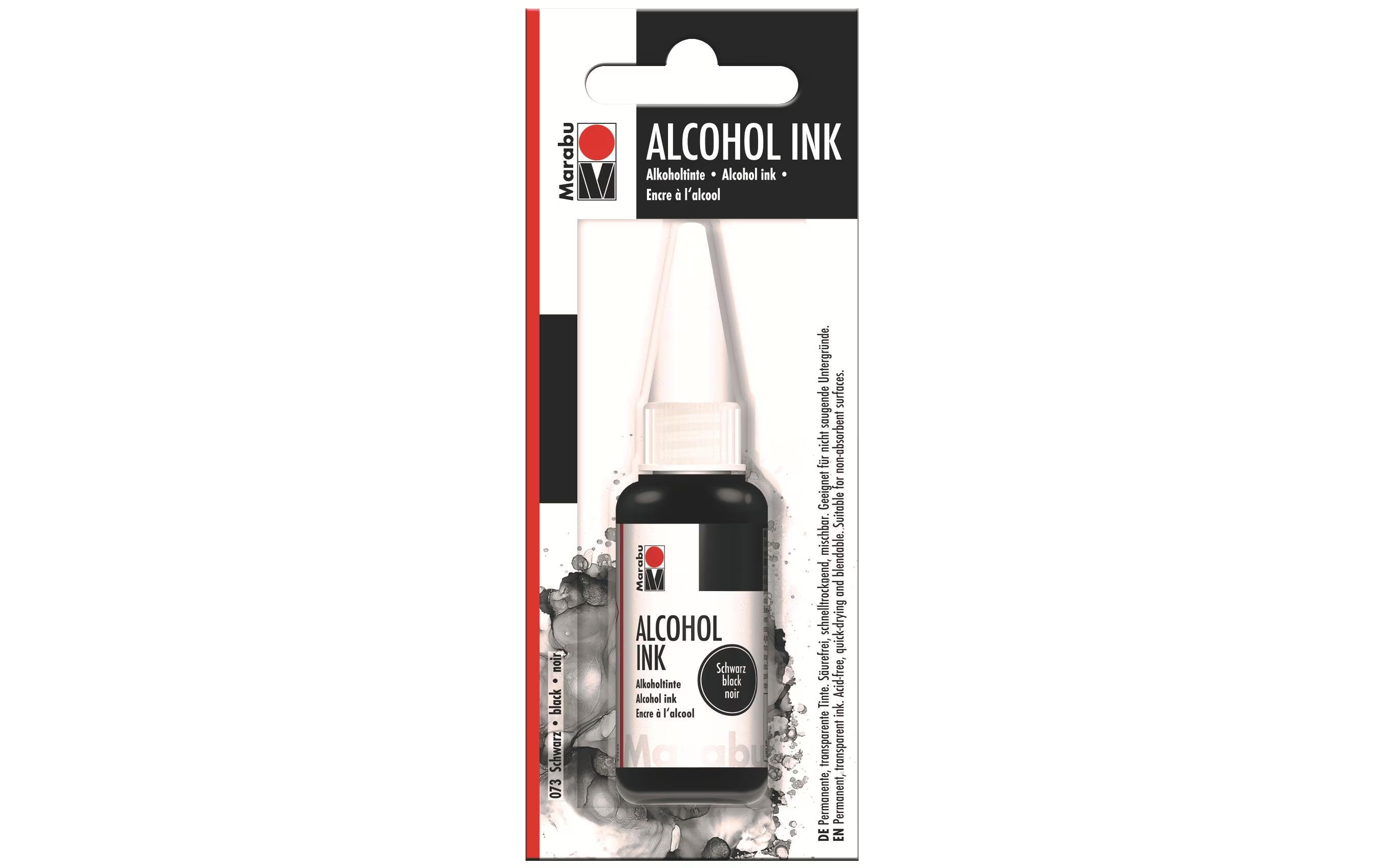 Marabu Alcohol Ink Schwarz