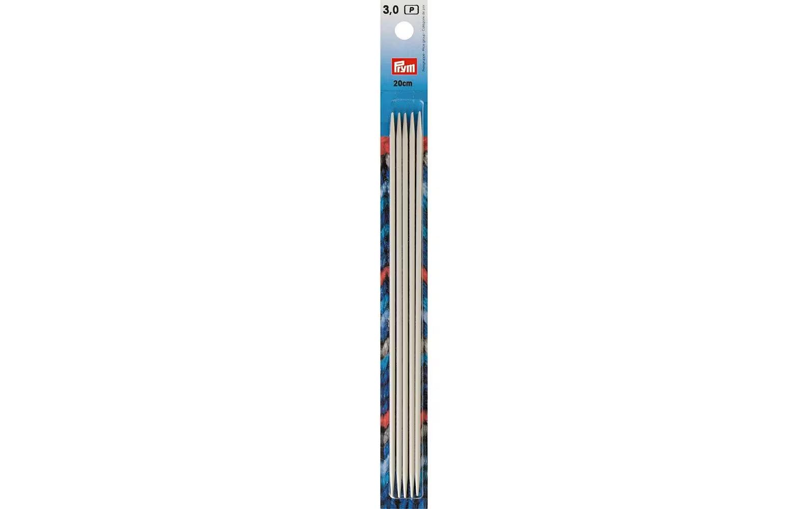 Prym Strumpfstricknadeln, grau