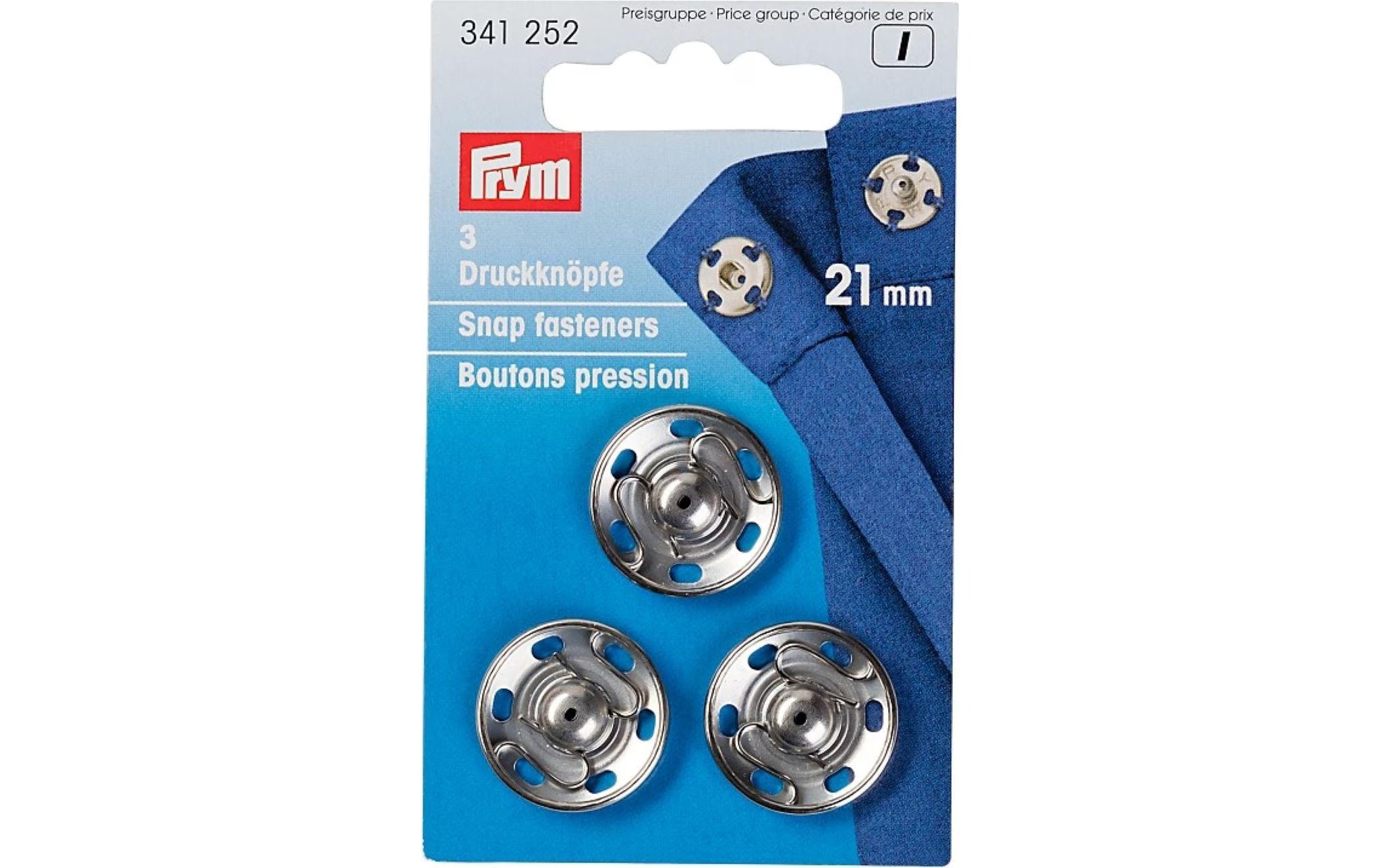 Prym Druckknöpfe Ø 21 mm,