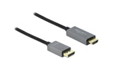 Delock DisplayPort - HDMI Kabel, HDR, 3m