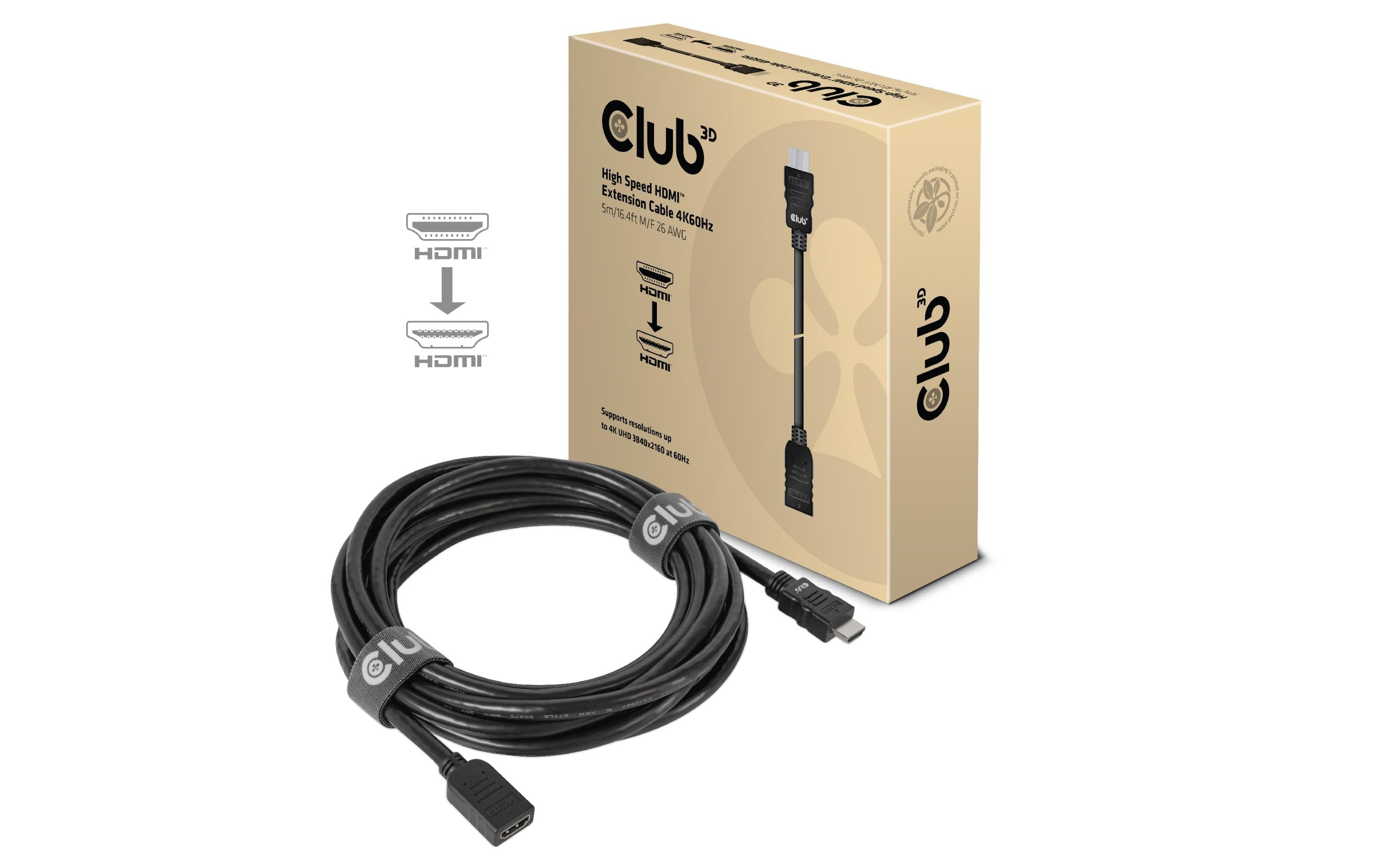 Club 3D High Speed HDMI Verlängerungskabel