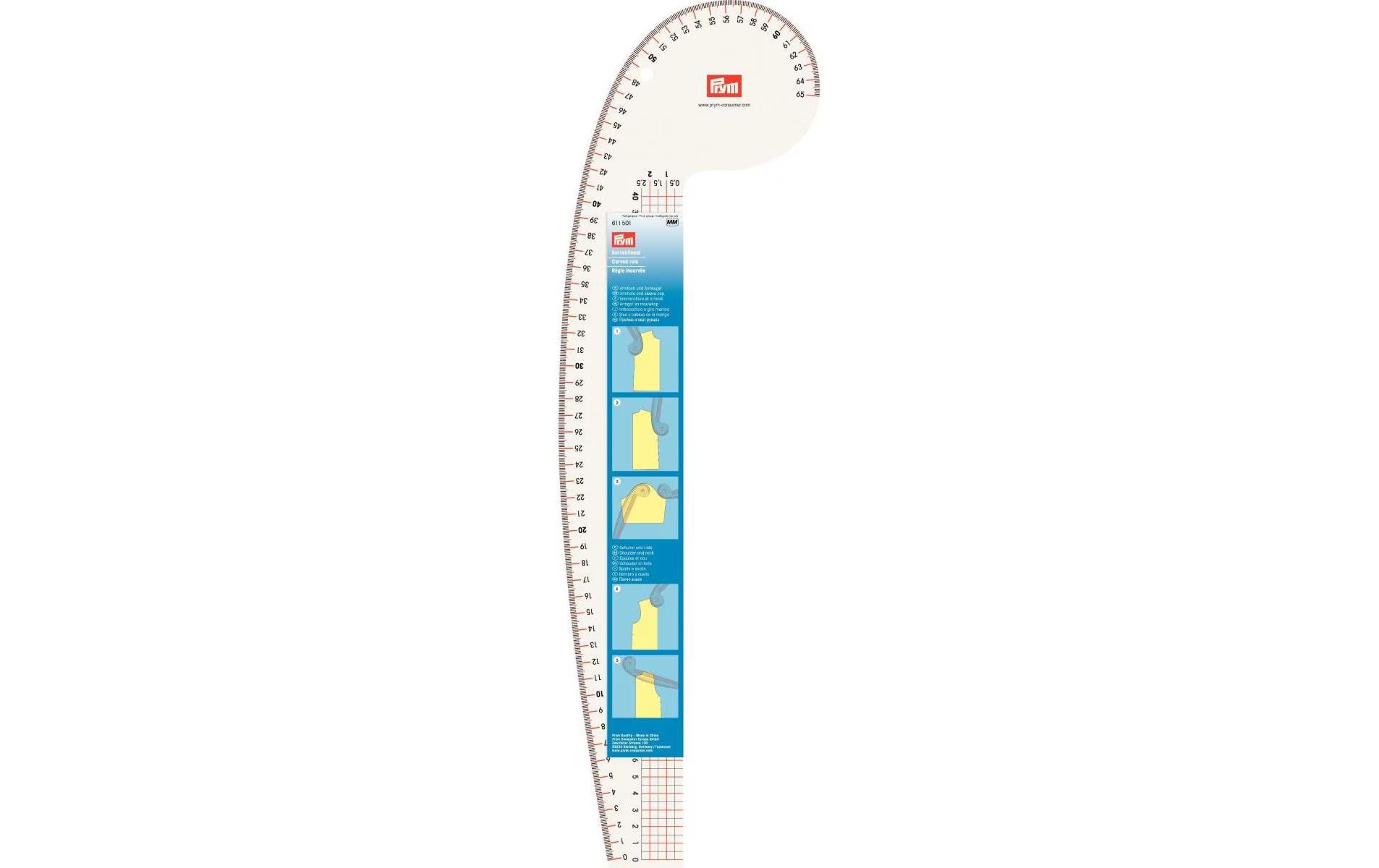 Prym Kurvenlineal Armloch