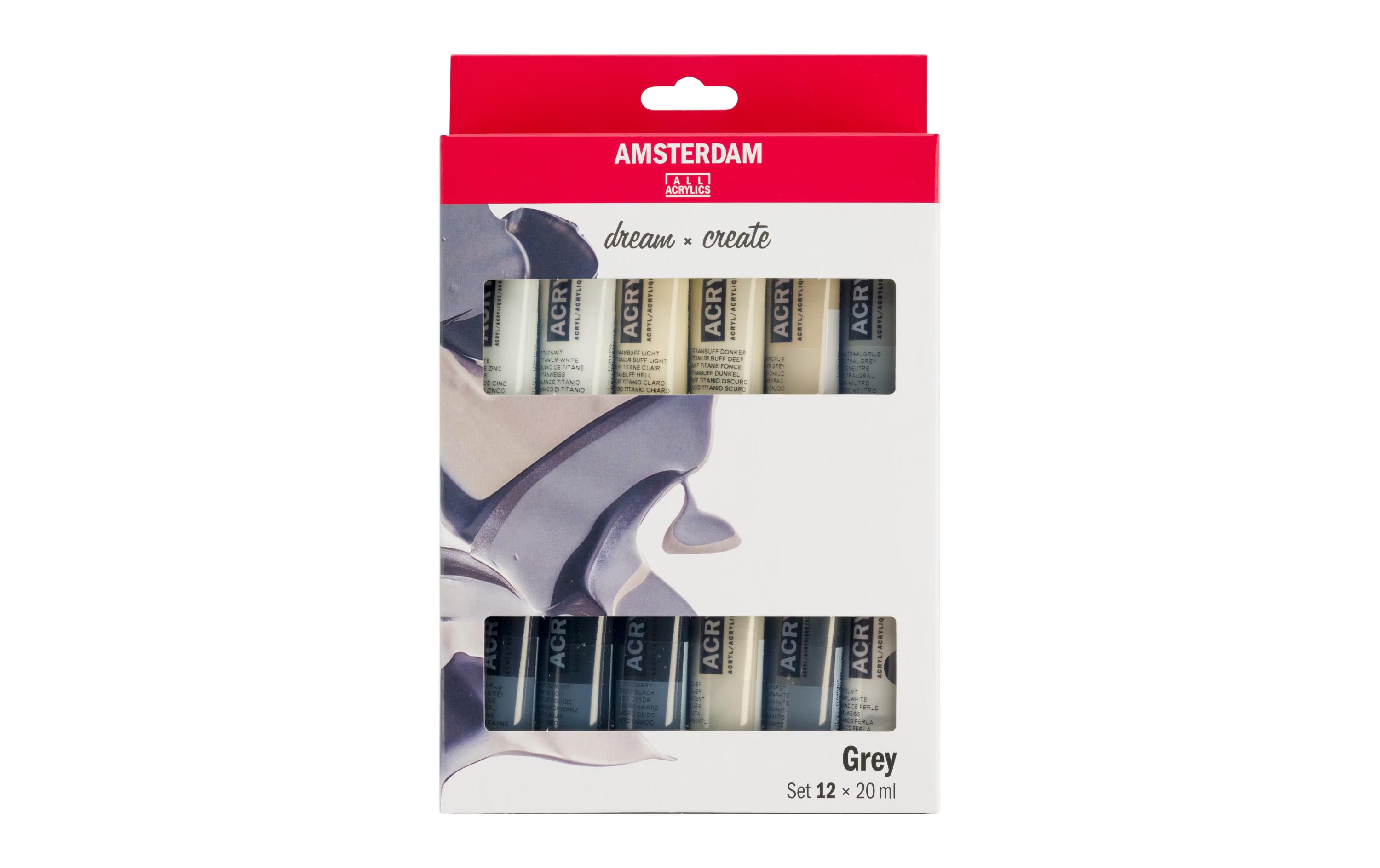 Amsterdam Acrylfarbe Greys