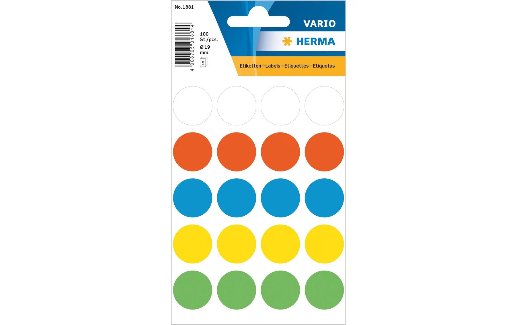 Herma Stickers Klebepunkte Vario