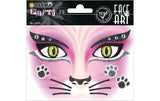 Herma Tattoos Face Art Cat