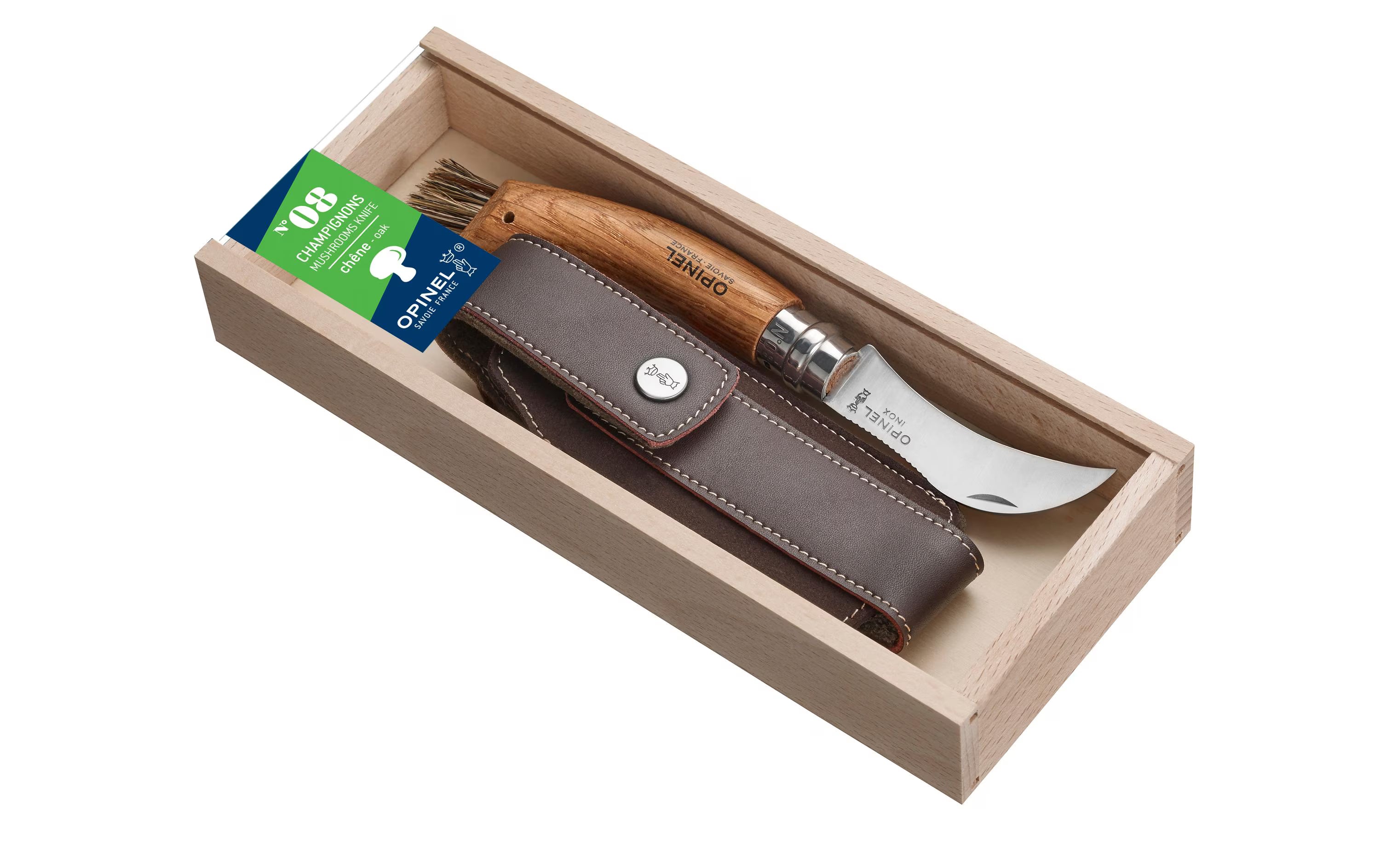 Opinel N°8 Pilzmesser, Geschenkbox