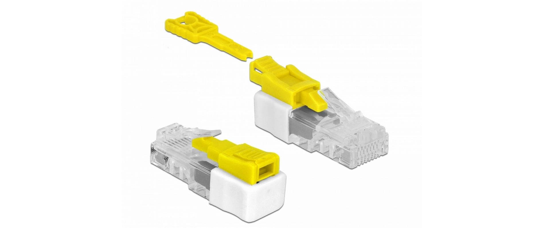 Delock RJ-45 Portblocker, 5er Set