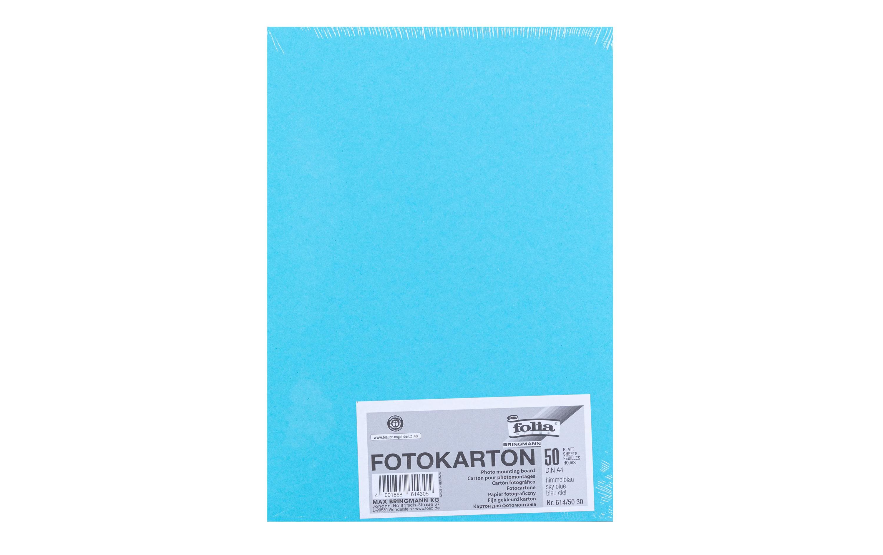 Folia, Fotokarton A4, 300 g/m², 50 Blatt, H
