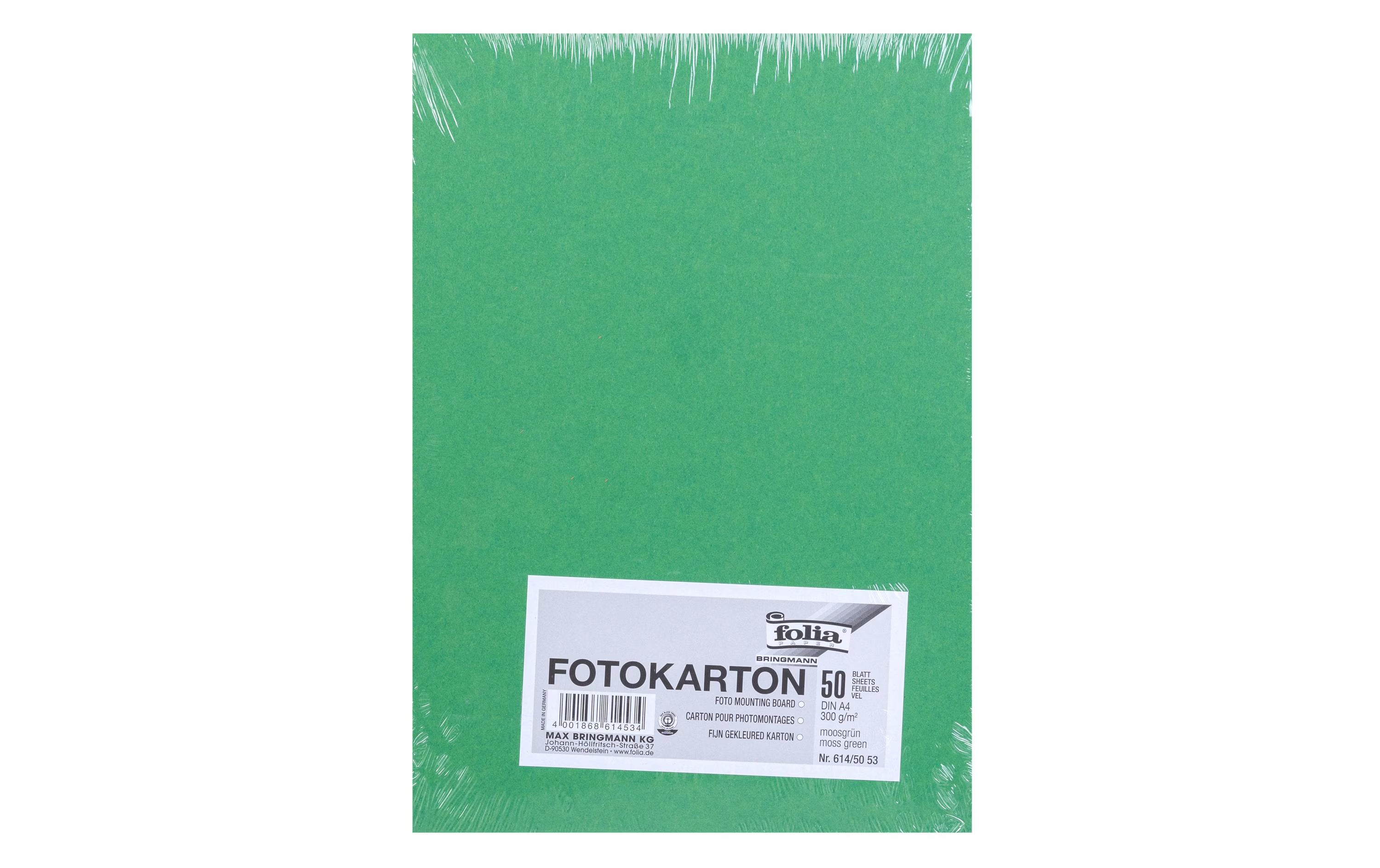 Folia, Fotokarton A4, 300 g/m², 50 Blatt, M