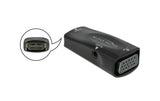 Delock Monitoradapter HDMI zu VGA schwarz
