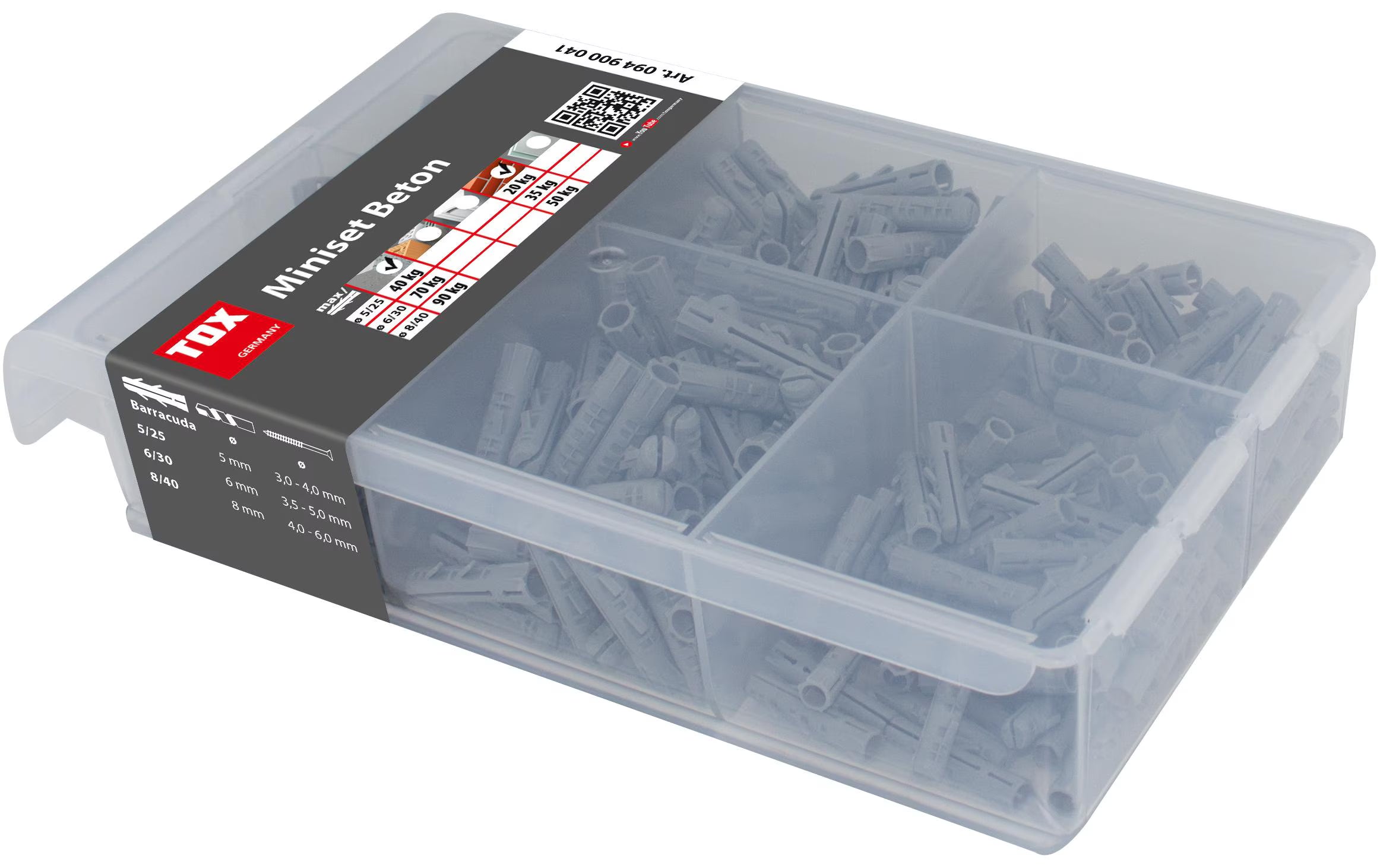 TOX Miniset Beton 245 tlg.
