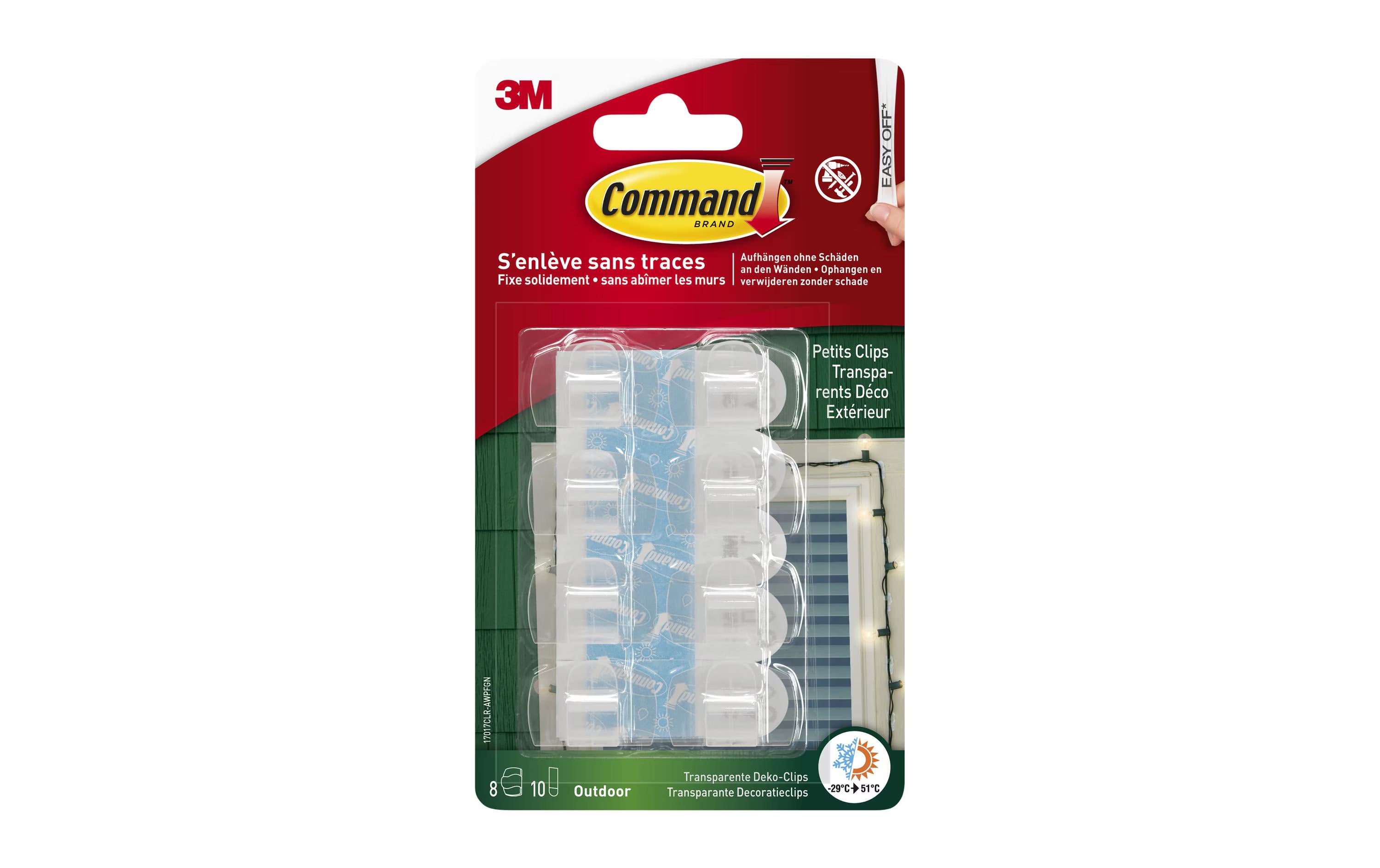 3M Command Outdoor Deko-Clips