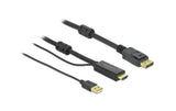 Delock, Kabel HDMI – Displayport, HDMI/USB