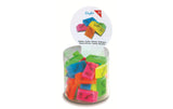 Läufer Radiergummi transparent
