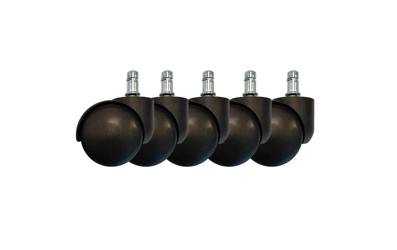 LC-POWER Gaming Stuhlrollen 5er Set.