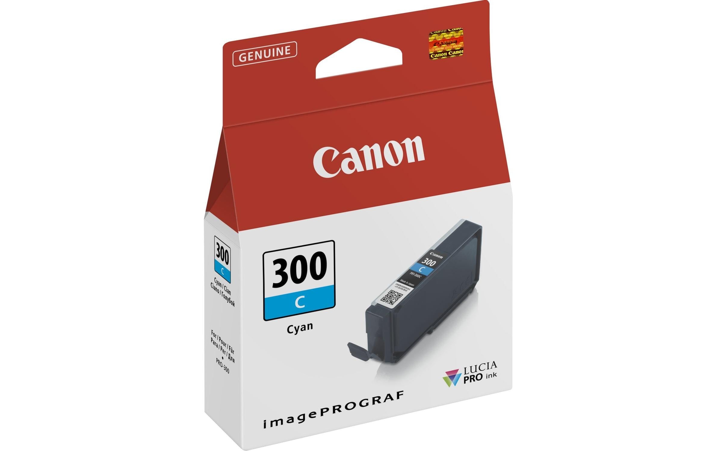 Canon Tinte PFI-300C / 4194C001