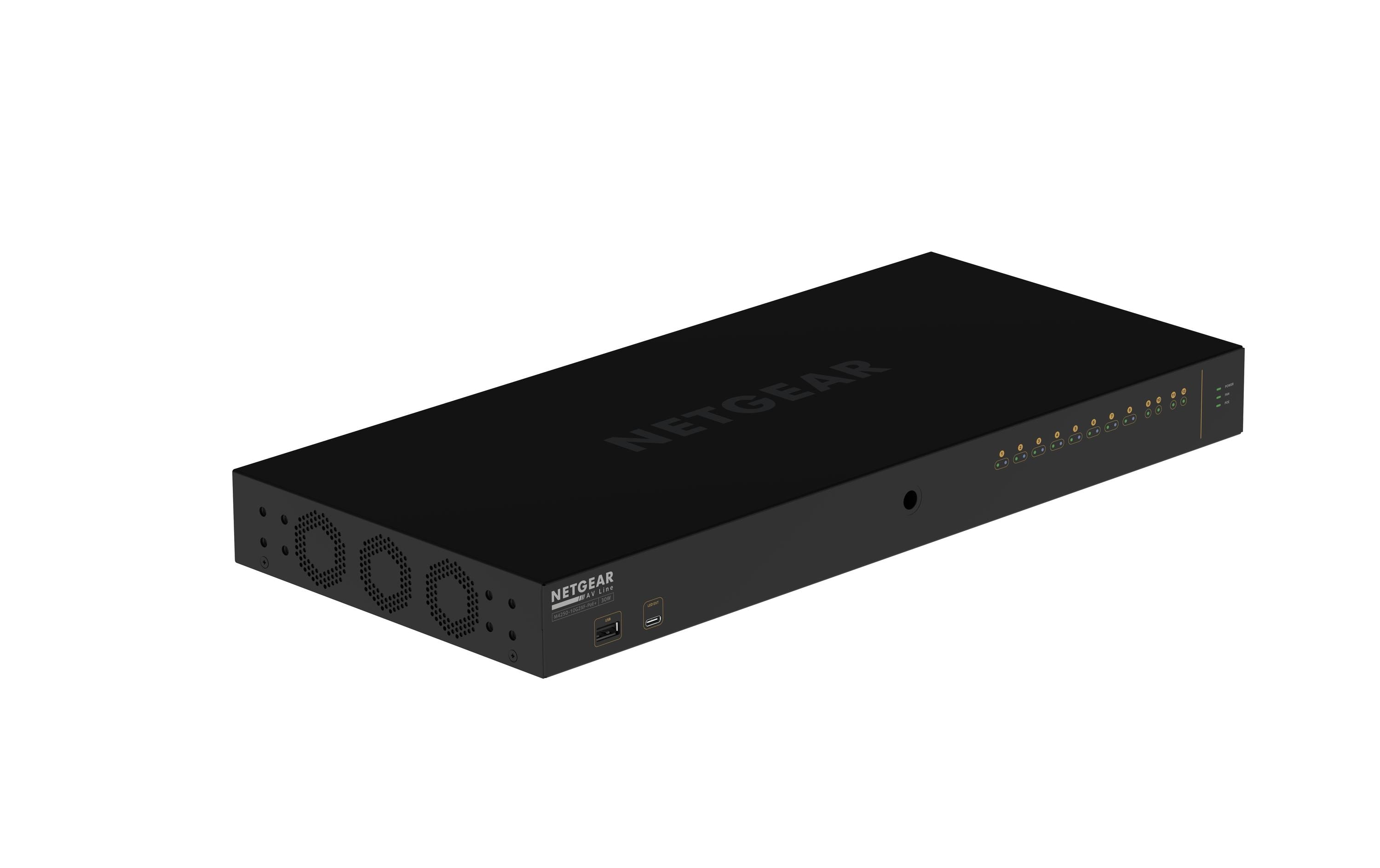 NetgearGSM4212PX: AV Line M4250-10G2XF-PoE+