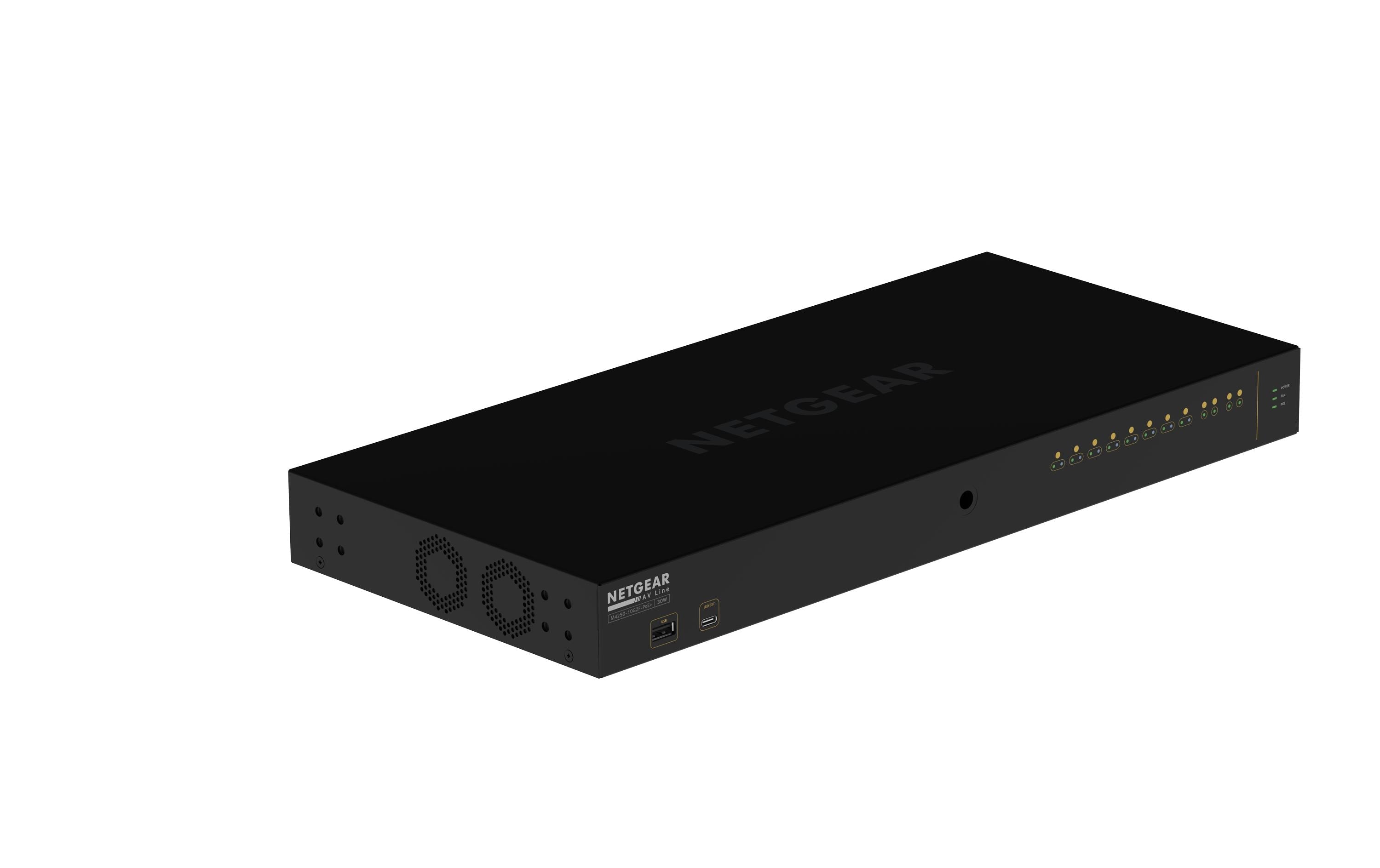 Netgear GSM4212P: AV Line M4250-10G2F-PoE+