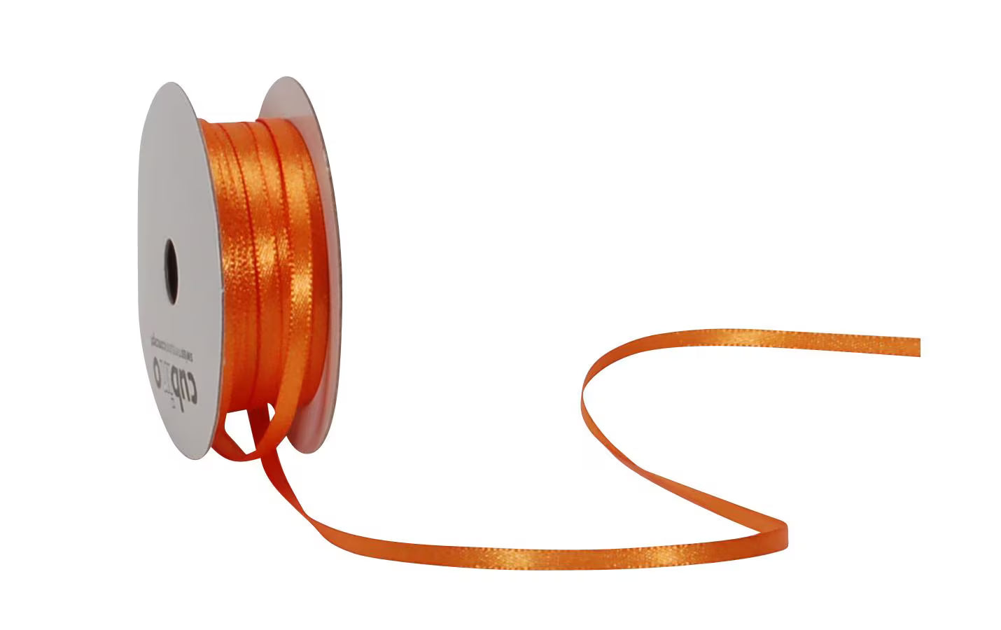 Spyk, Satinband 3 mm x 8 m, Orange