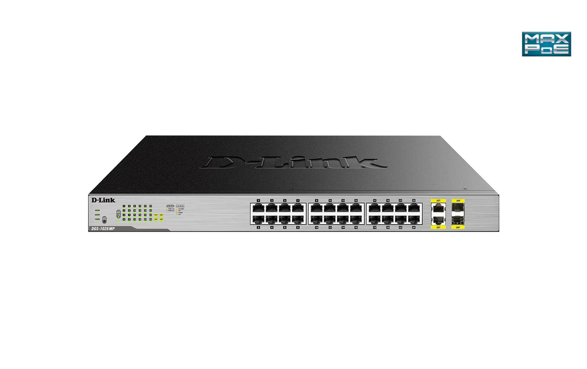 D-Link DGS-1026MP 26-Port Desktop