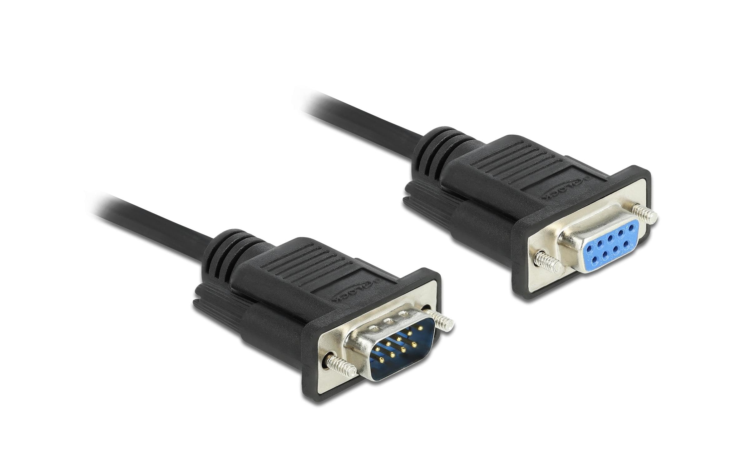 Delock Verlängerungskabel RS-232 DB9,