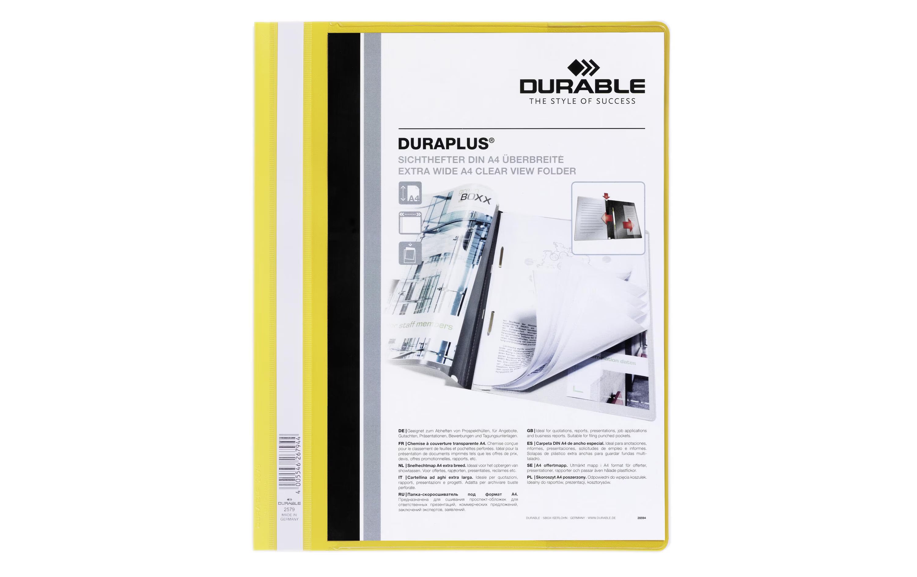 DURABLE Schnellhefter Duraplus