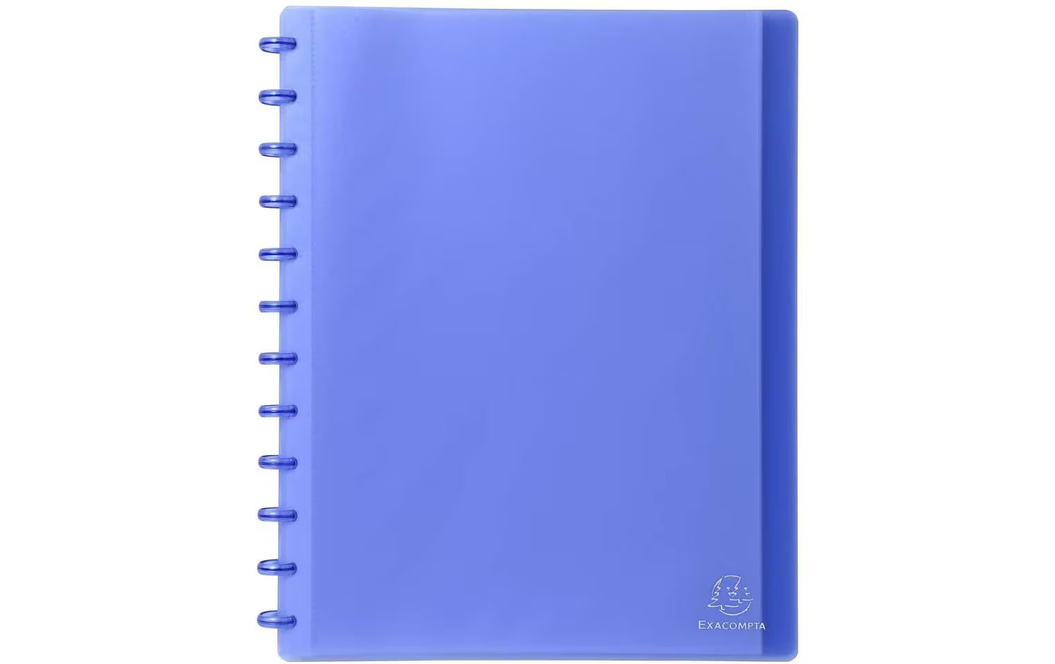 Exacompta, Sichtbuch A4 Blau/Transparent