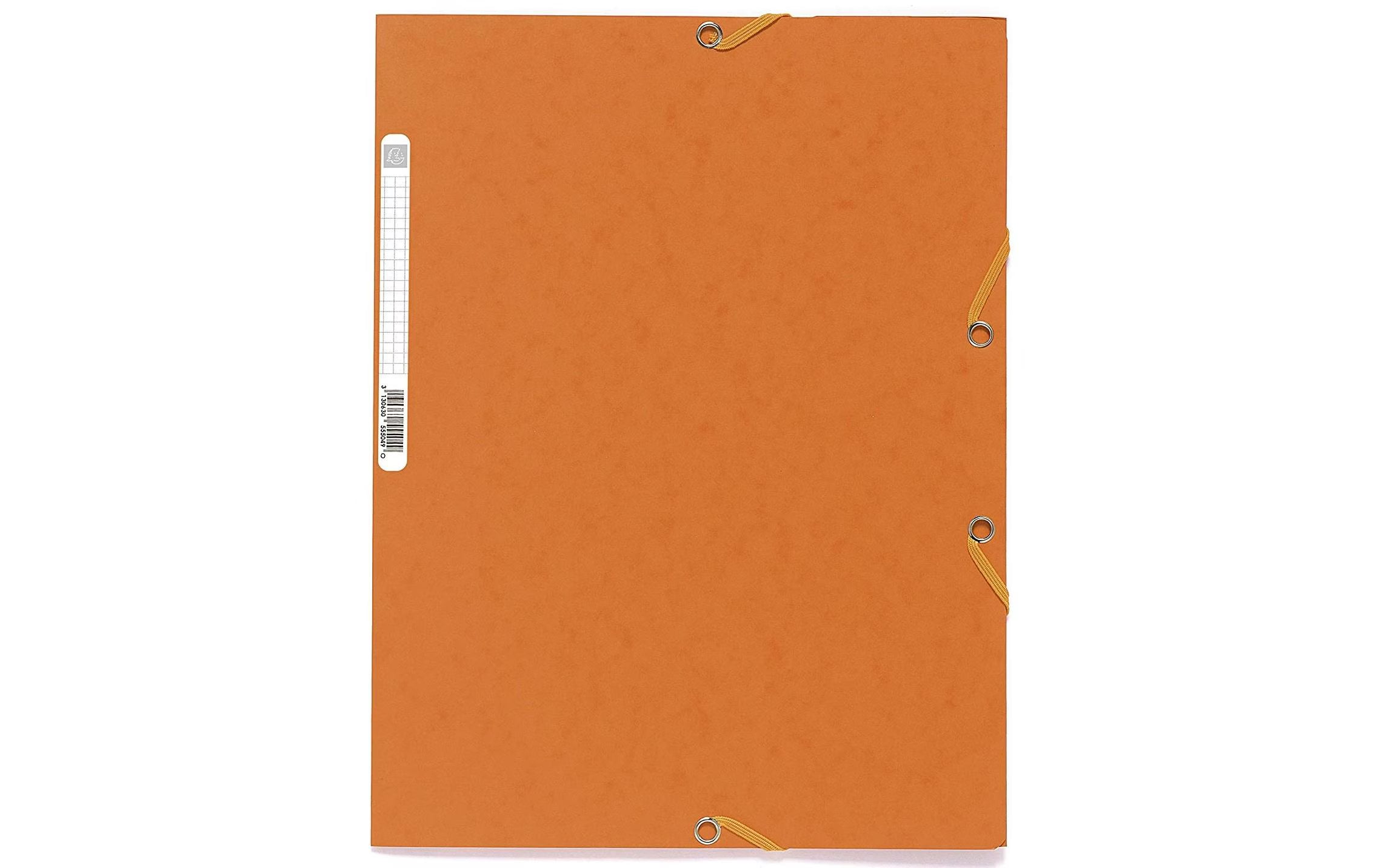 Exacompta, Gummibandmappe A4 Orange, 250 Bl