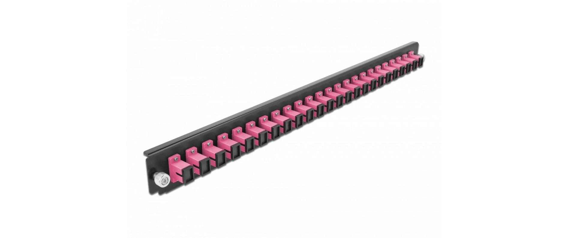 DeLock 19Spleissbox FB 24Port SC,Violett