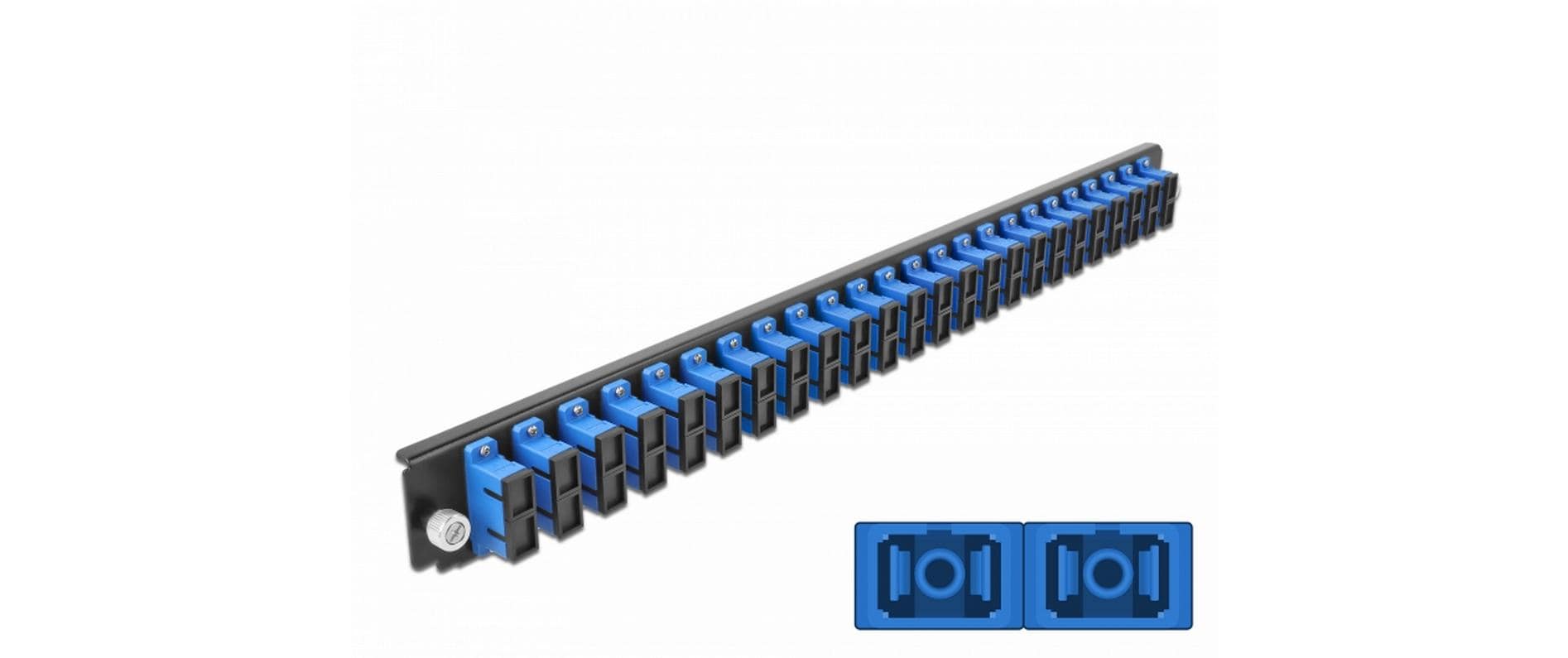 DeLock 19Spleissbox FB 24Port SC,Duplex