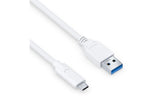 PureLink USB3.1 Gen2 USB-A-C, 50cm, Weiss