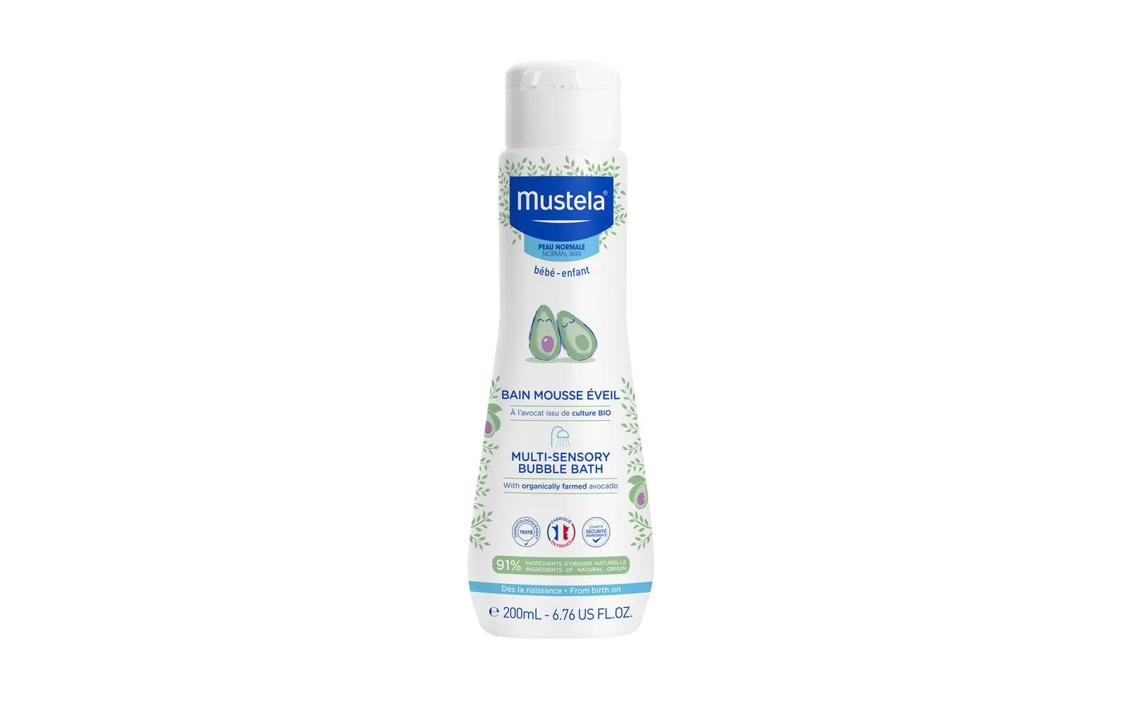 Mustela anregendes Schaumbad, 200 ml