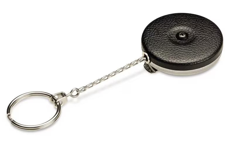 KEY-BAK Ausweishalter mit Gürtelclip Stahl