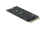Delock SATA 22PIN zu M.2 Key B Slot Adapter