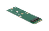 Delock mSATA zu M.2 Key B Slot