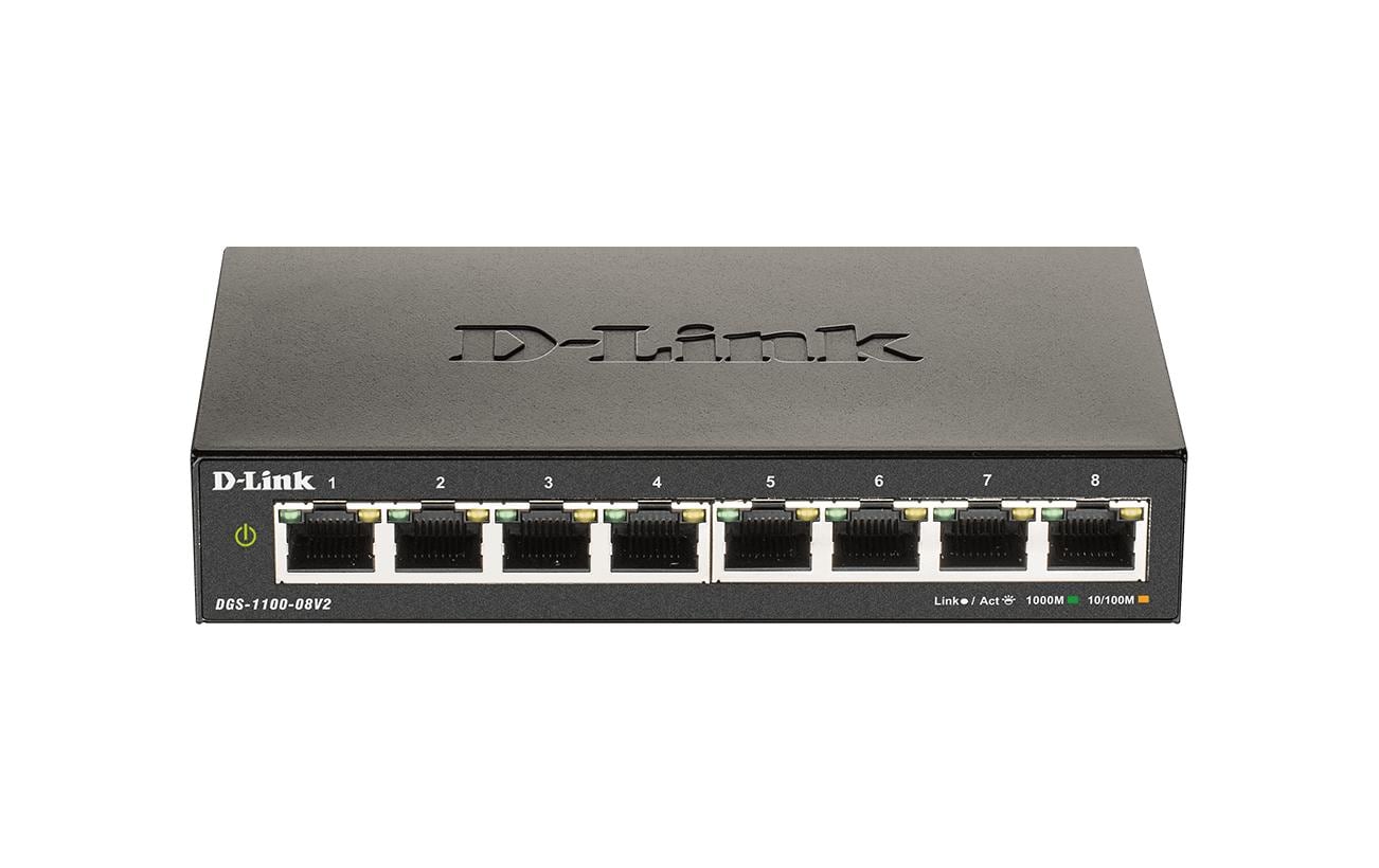 D-Link DGS-1100-08V2: 8Port Gigabit Switch