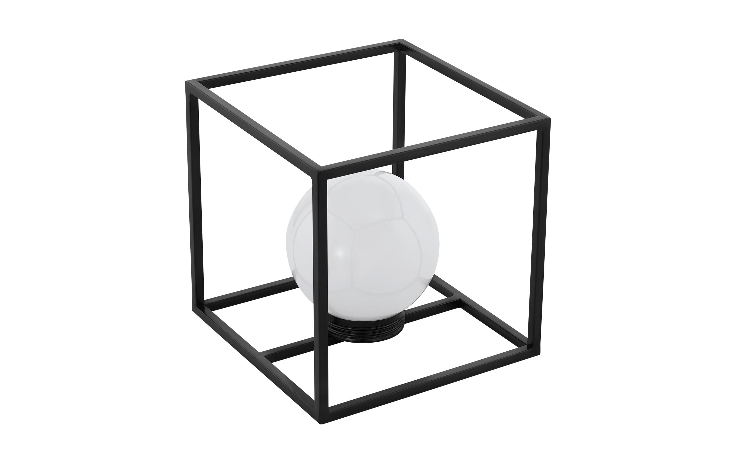 EGLO SOLAR Tischleuchte schwarz/weiss