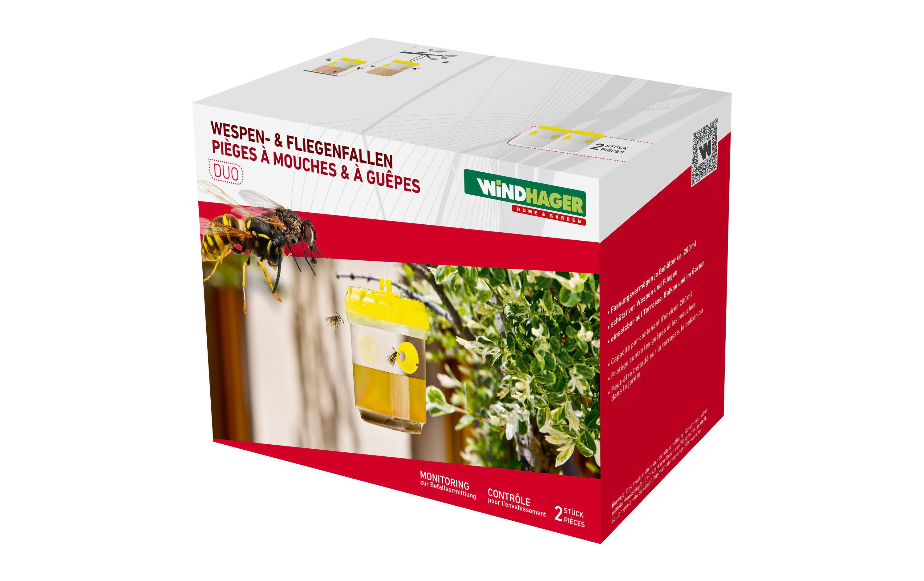 Windhager Wespen- & Fliegenfallen DUO